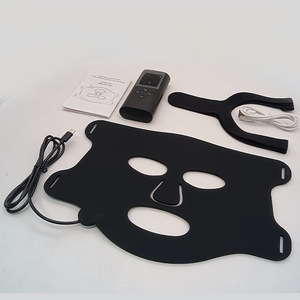 Shomfres nhà máy liệu pháp ánh sáng đỏ cho khuôn mặt <span class=keywords><strong>LED</strong></span> Mặt nạ 7 màu sắc Silicone với 660nm 850nm nhăn loại bỏ chống lão hóa OEM/ODM - Product Image 4