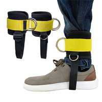 Accessoires d'exercice de haute qualité avec logo personnalisé sangles de cheville rembourrées en néoprène pour machines à câble sangles de cheville enveloppes
