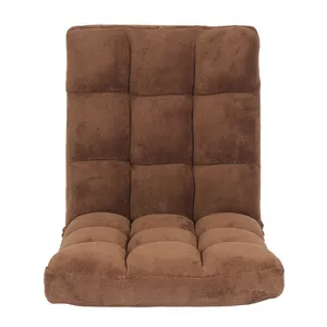 Reclining Floor Chair Portable Floor Sofa Meditation Cushion 5 Position Adjustment