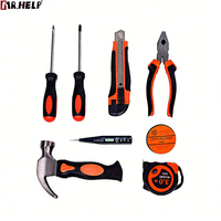 Kit d'outils à main CR-V, ensemble d'outils de quincaillerie durable pour la réparation domestique et l'entretien professionnel