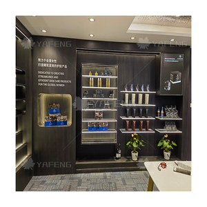 Hiện đại woodiness mỹ phẩm & nước hoa tủ trưng bày LED chiếu sáng thân thiện với môi thiết kế kích thước tùy chỉnh cho khả năng hiển thị tối ưu - Product Image 6