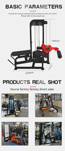 Machine à flexions de cuisses en acier de haute qualité de Chine, équipement de <span class=keywords><strong>fitness</strong></span> commercial pour la musculation, <span class=keywords><strong>prix</strong></span> d'usine pour l'entraînement du dos - Product Image 4