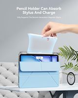 Étuis pour tablettes OEM, étui pour iPad, housse de protection pour tablette, coque de protection pour iPad Pro 11 13 M4 Air 6 10e génération, support Origami