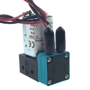Pompa tinta KNF asli untuk pelarut dan UV printer inkjet 24V 3.4w pompa udara cairan Flora 100-200ml/menit PML5129-NF10
