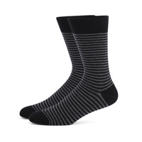 Calcetines de vestir para hombre con diseño de puntos, calcetines de vestir con rayas alegres y diseño de colores en bloques