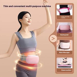 Masajeador de cintura y abdomen Amasar abdomen automático compresa caliente amasar abdomen instrumento con cinturón agitar vientre regalo mágico - Product Image 4