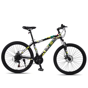 Bicicleta de montanha com aro de carbono para adultos, modelo chinês de bicicleta esportiva MTB de 26-27,5 29 polegadas, tamanho original, oferta imperdível