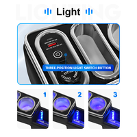 Boîte de rangement pour accoudoir Suzuki Hustler, organisateur de console centrale pour accessoires intérieurs de voiture MR52S MR92S