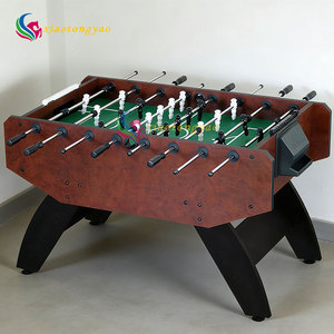 Wood Football Soccer <b>Table</b> Games Arcade Game Machine for 2 Players with Acrylic & Metal Construction Indoor/<b>Outdoor</b> Use - Product Image 1