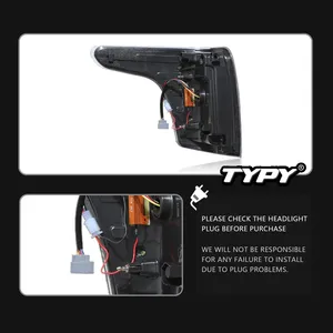 Kit de feux arrière LED dynamiques à clignotants séquentiels pour Mitsubishi Triton 2015-2018, mise à niveau et modification pour véhicule - Product Image 3