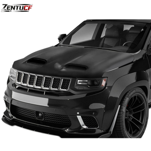 Nuovo Cofano in Fibra di Carbonio per Jeep Grand <span class=keywords><strong>Cherokee</strong></span> 2014-2023, Stile SRT, Installazione a Bullone, Bulloni Inclusi - Montaggio Universale - Product Image 4