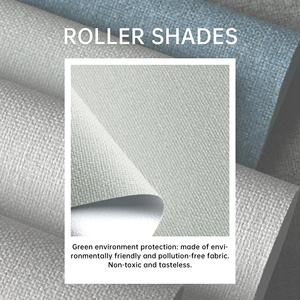 SAMADHI French <b>Window</b> Vertical Design Modern Durable Roller Blinds Polyester Blackout Cordless <b>Shades</b> Built-In - Product Image 5