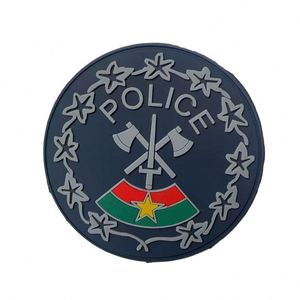Patchs thermocollants personnalisés en PVC souple 3D, logo en silicone gaufré, transfert sur toile en caoutchouc, pour chapeaux et vêtements - Product Image 3