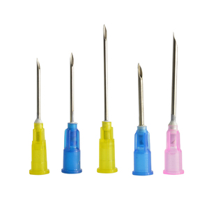 Agujas de inyección veterinarias desechables de acero inoxidable con soporte de nailon de calidad de exportación para animales - Product Image 3