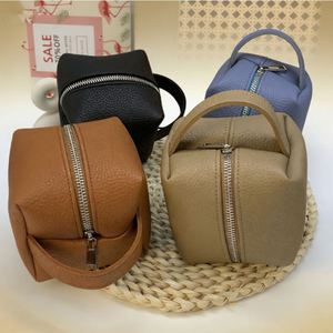 Fashion Travel Cosmetic Bag With Handle Women Storage Pouch for Toiletry Pu Leather Zipper <b>Makeup</b> Organizer <b>Case</b> - Product Image 6