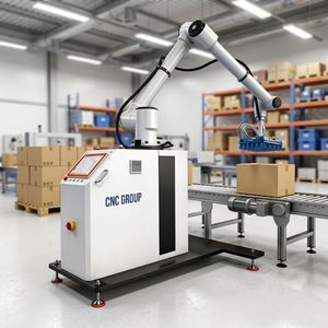 Bras robotisé de palettisation, manutention et palettisation de palettes, fonctionnement facile, robot collaboratif à 6 axes pour l'empilage de palettes - Product Image 6