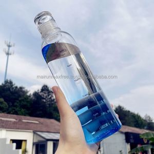 Fabrication de couvercles de grande taille de 500ml pour le lait transparent Sport Outdoor Hiking Drinkware Verre sans plomb pour l'eau bouillante - Product Image 2