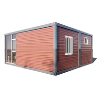 Vente de fournisseurs chinois, moins cher, ensemble complet, préfabriqués, assemblage modulaire, maison avec 2 chambres à coucher, salon
