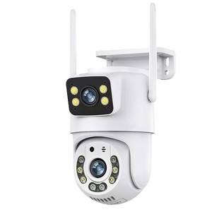 Nhà máy cung cấp trực tiếp Ống NHÒM 2K HD 3MP Màn hình kép không dây Wifi ứng dụng điều khiển ngoài trời không thấm nước <span class=keywords><strong>camera</strong></span> giám sát - Product Image 1