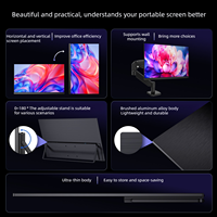 Vente directe d'usine, moniteur portable IPS 21,5 pouces, 100% SRGB, 250 cd/m, 100 Hz, résolution 1920*1080