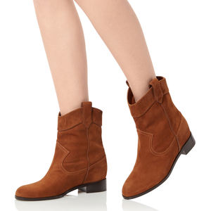 Chaussures d'hiver en cuir PU pour femmes, bottines <span class=keywords><strong>plates</strong></span> et courtes, couleur noire, collection - Product Image 6