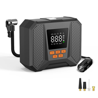 Compresor de Aire Digital con Cable, de Alta Presión, Máx. 150 PSI, para Inflar Neumáticos de Auto, Bicicletas, Motocicletas y Balones