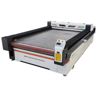 Cortadora láser de alimentación automática para caucho de tela de madera con soporte de formato gráfico AI y BMP Cortador textil automático