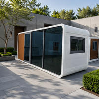 WFZH Installation Requise 20/30/40FT Conteneur Modulaire Préfabriqué en Acier Écologique pour Petit Bureau, Cabine Apple, Villa