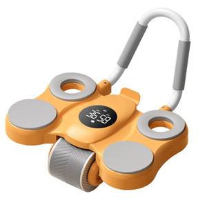 Roue abdominale à rebond automatique avec double support <span class=keywords><strong>pour</strong></span> les coudes, équipement de fitness à domicile <span class=keywords><strong>pour</strong></span> affiner le <span class=keywords><strong>ventre</strong></span>, appareil d'entraînement musculaire sportif - Product Image 5