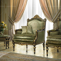 Ensemble de canapés arabes en bois de luxe classiques personnalisés canapé arabe Majlis arabie saoudite verte meubles