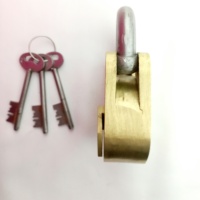 Serrure à cadenas en laiton 100% Alcatraz Prison, garantie 40 ans, cadenas en métal avec clé/ cadenas haute sécurité/ métal lourd/ avec 3 clés maîtresses