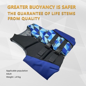 Giubbotto di Salvataggio Personalizzato in Neoprene con Logo, per Wakeboard, Schiuma EPE, Nautica, Soccorso Marino, Rafting, Kayak, Nuoto, Giubbotto Antiurto per Adulti Uomini - Product Image 2