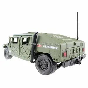 KDW 685004 1/18 Vehículo de Campo de Simulación, Coches Todoterreno Armados de Aleación, Modelo Fundido a Presión, Camión de Batalla de Juguete - Product Image 5