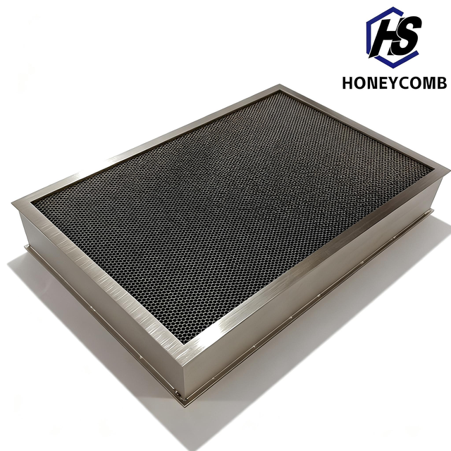 Custom Honeycomb Ventilation Panel Aluminum/Stainless Steel Eco-Friendly Design EMI Shielding Corrosion Resistant High Strength