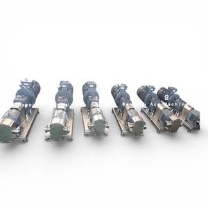 Bomba de Engranajes de Desplazamiento Positivo de Acero Inoxidable Ace 304 316L, Bomba Lobular de Acero al Carbono para Transferencia de Líquidos de Alta Viscosidad - Product Image 5