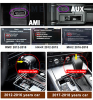 Prix Usine Android 14 10.25/12.5" CarPlay AUTO pour AUDI A6 A7 C7 2012-2018 Lecteur Vidéo Voiture GPS Navigation Écran Intelligent 4G