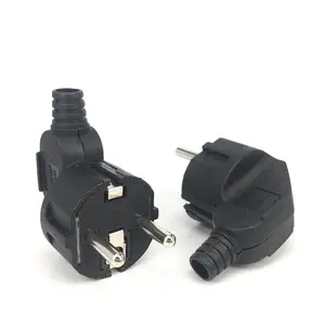 Eu Europese 2 Pin Ac Elektrische Stopcontact Ce Bedraden Plug Man Sockets Outlets Adapter Verlengsnoer Connector 16A 4000W