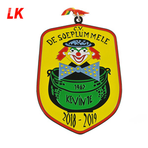 Design lucky festival souvenir carnival horse alloy medals and trophies - Product Image 6