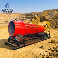 Trommel de Cribado Personalizado de Alto Rendimiento 300-400tph para Arena de Río y Oro, Tambor para Minas de Oro Africanas de Alta Producción