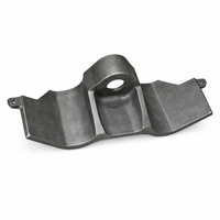Pièces automobiles et de motos OEM en alliage d'aluminium ADC12, acier au carbone et fonte ductile, fabriquées par moulage de précision dans le sable.
