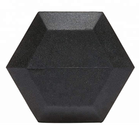 Haltères hexagonaux de haute qualité pour la musculation, entraînement professionnel en salle de sport, levage de poids, CrossFit, haltères hexagonaux en caoutchouc