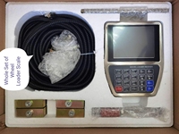 Balances pour chargeuses sur pneus, instruments de mesure du poids, balances pour chargeuses sur pneus