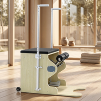 Chaise Wunda de Pilates en bois d'érable réglable, très demandée, pour l'entraînement de la santé et de l'équilibre, idéale pour les studios de Pilates