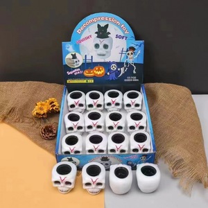 Wholesale Factory Creative Party <b>Squeeze</b> Skull Bat Halloween Pumpkin Pop up Stress Relief Squishy Toys for Kid Boys and Girls - Product Image 4