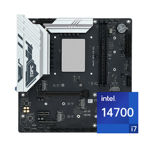 ชุดเมนบอร์ด 14700HX พร้อม 20 คอร์ 28 เธรด รองรับ DDR4 มีช่อง M.2 PCIe 4.0 NVMe 4 ช่อง และช่อง PCIe X16 8 ช่อง รองรับการเชื่อมต่อ GPU DP และ Output - Product Image 1