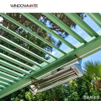 Pare-soleil OEM ODM haute résistance pour façade de bâtiment extérieur, ventilation décorative, imperméable, léger et durable