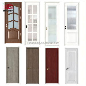 Puerta Interior de Madera para Apartamentos y Hoteles, Puerta de Madera Contrachapada HDF con Revestimiento de MDF, Puerta de Madera Laminada para Dormitorio - Product Image 6