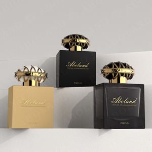 50ml Luxury High-End Perfume Glass <b>Bottle</b> Pump Sprayer Thick Bottom Empty Customizable Caps Custom Logo Premium Packaging <b>Box</b> - Product Image 6