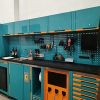 Coffre à outils, rangement de garage, établi, armoire à outils, atelier