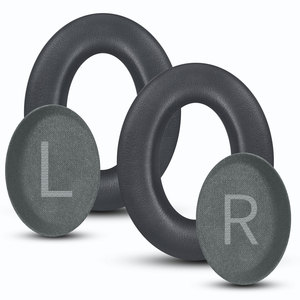 Oreillettes de remplacement pour QuietComfort 45 QC45 SE QC SE Nouveau casque supra-auriculaire sans fil à confort silencieux en cuir protéiné plus doux - Product Image 4